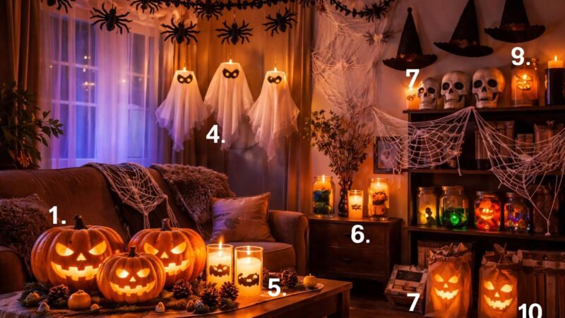Top 10 des décoration Halloween intérieur à fabriquer soi-même