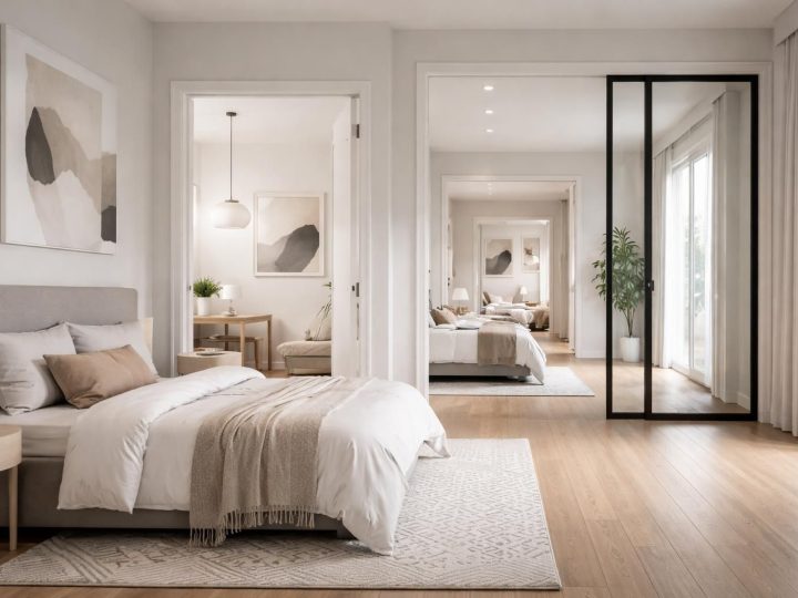Comment aménager des chambres en enfilade pour un style moderne