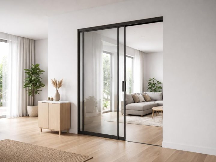 Exploitez votre espace avec cette astuce pour une porte coulissante