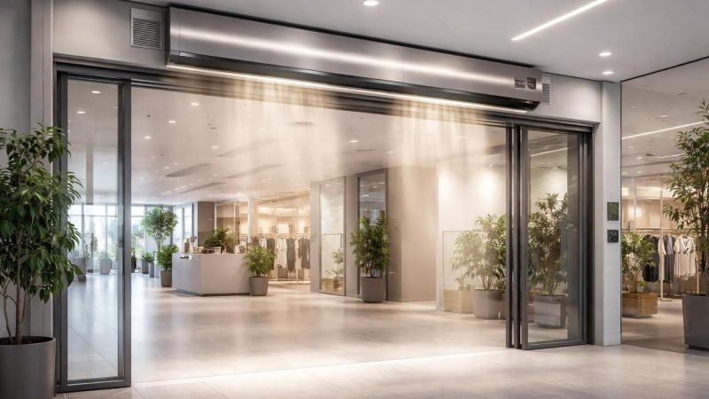 Les solutions innovantes pour une installation d&rsquo;un rideau d&rsquo;air chaud réussie