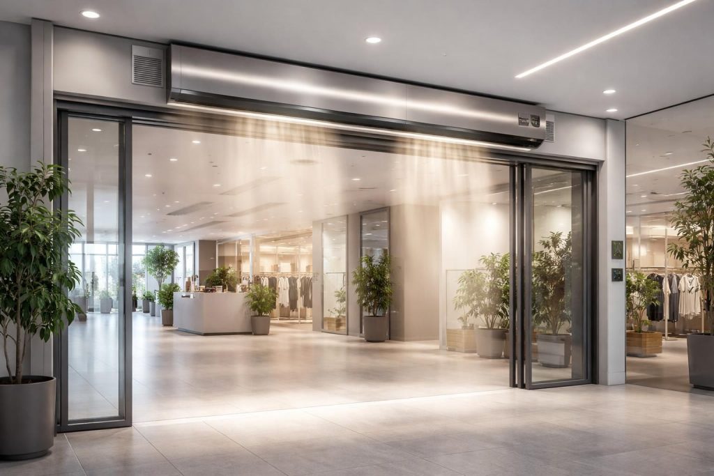 Les solutions innovantes pour une installation d&rsquo;un rideau d&rsquo;air chaud réussie